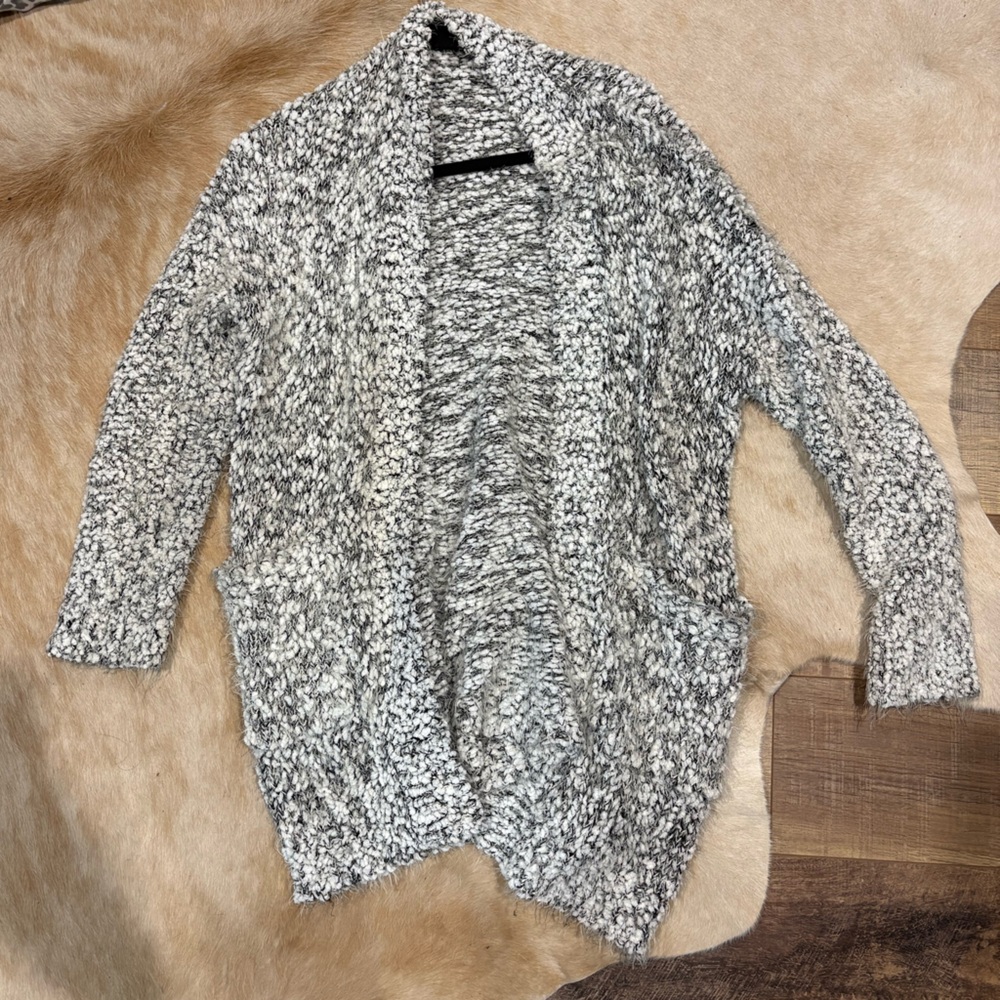 Cozy Gray Women's Cardigan